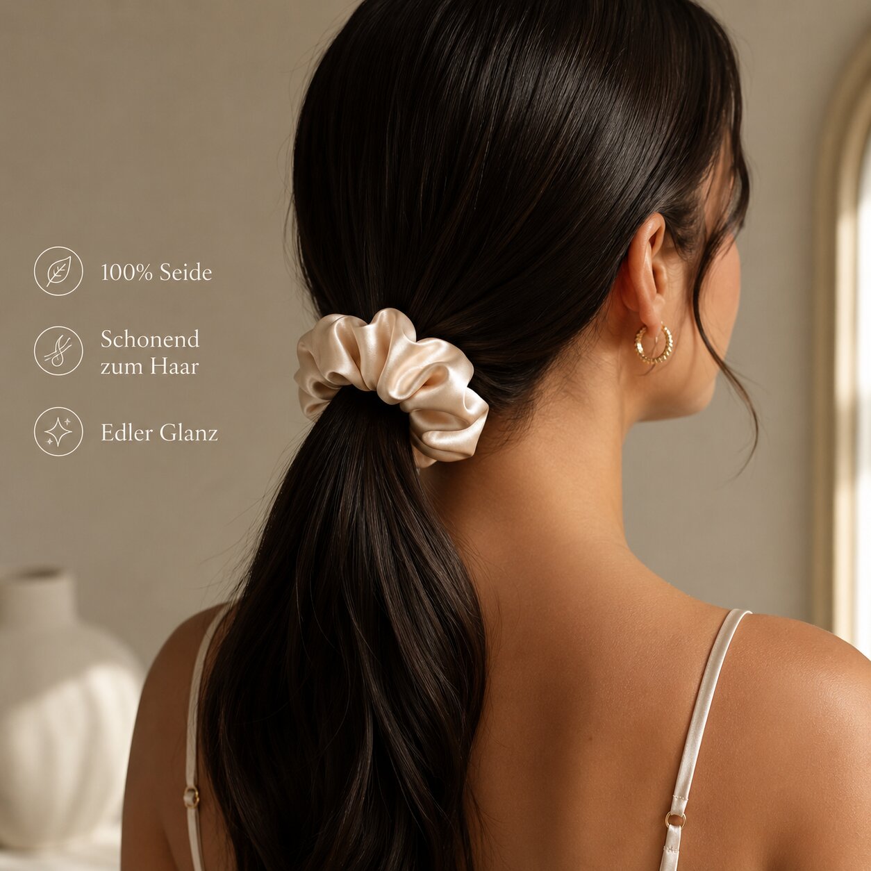 Elvarune™ Seiden-Scrunchie