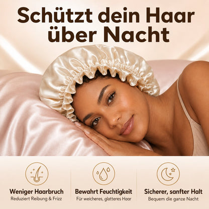 Elvarune™ Satin-Schlafhaube