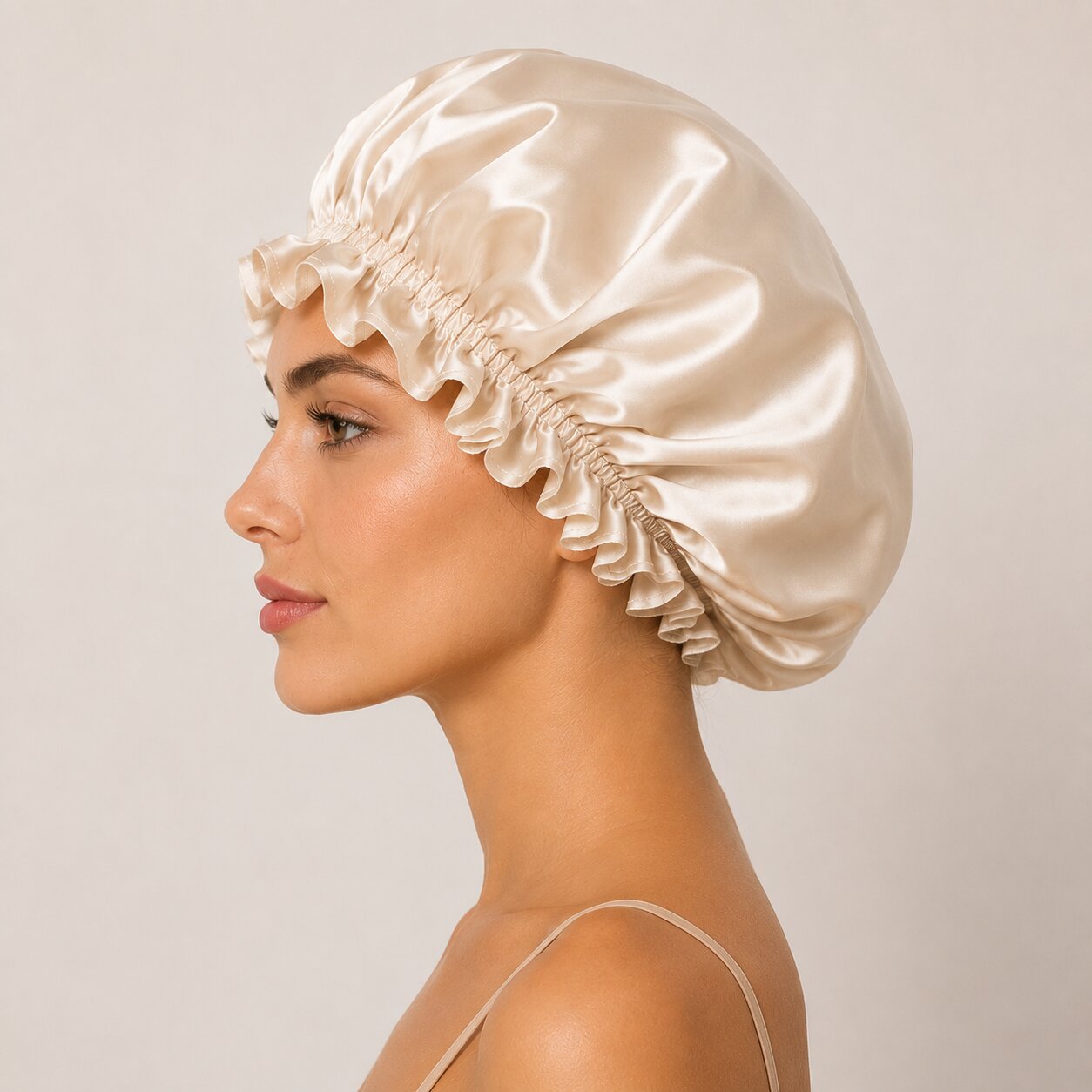 Elvarune™ Satin-Schlafhaube