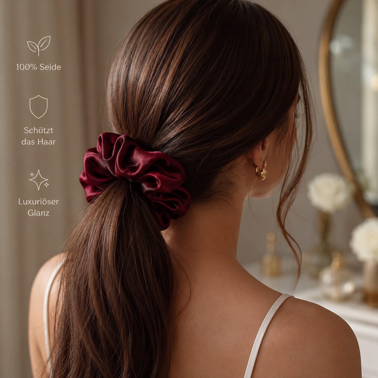 Elvarune™ Seiden-Scrunchie