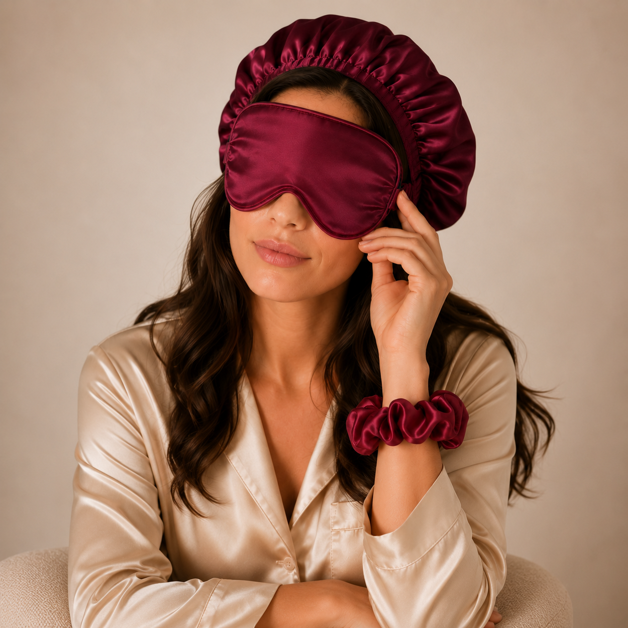 Elvarune™ Seiden-Schlafmaske