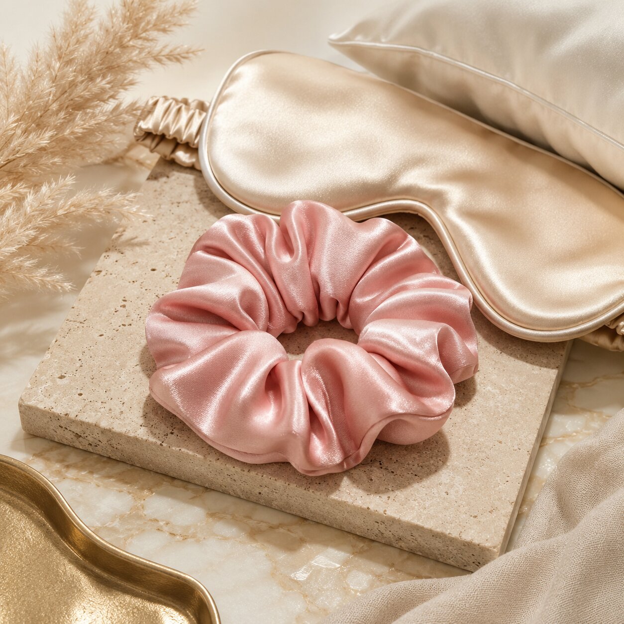 Elvarune™ Seiden-Scrunchie