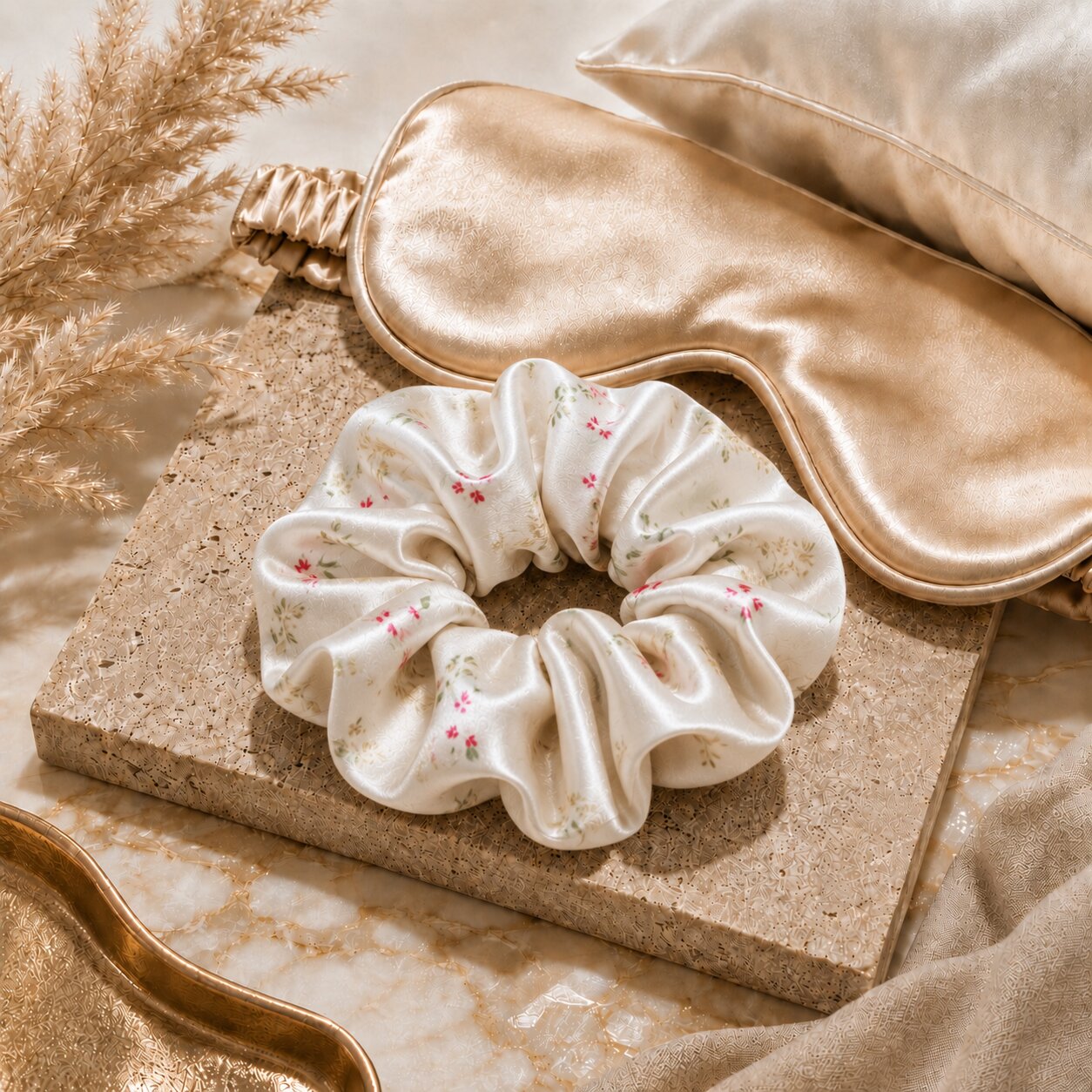 Elvarune™ Seiden-Scrunchie