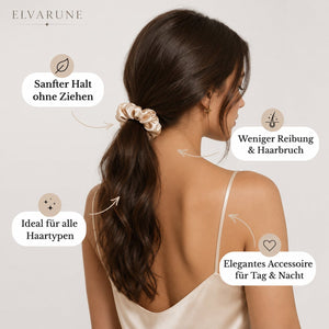 Elvarune™ Seiden-Scrunchie