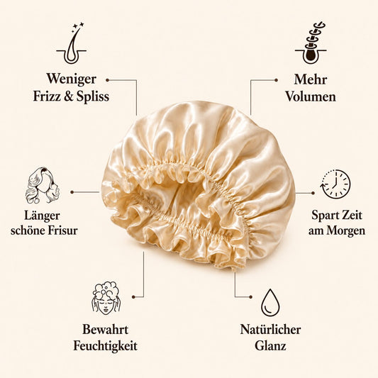 Elvarune™ Satin-Schlafhaube