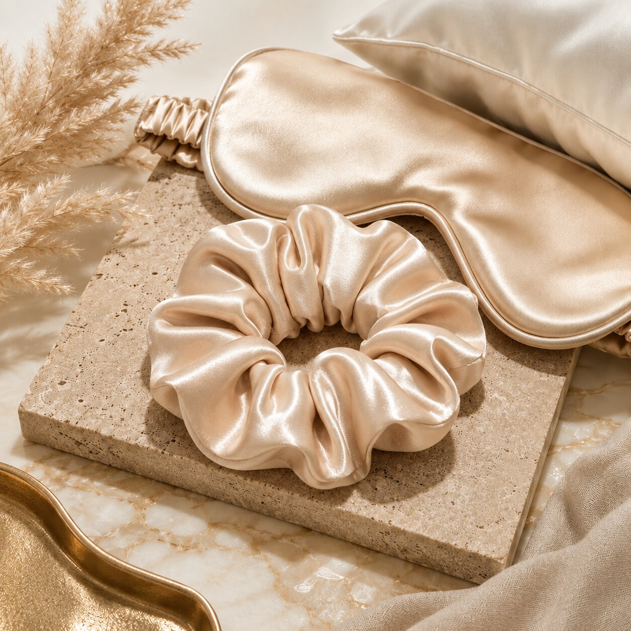 Elvarune™ Seiden-Scrunchie