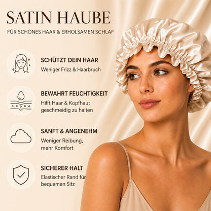 Elvarune™ Satin-Schlafhaube
