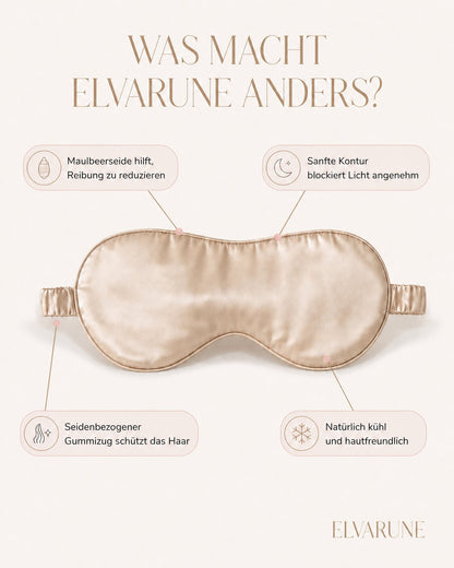 Elvarune™ Seiden-Schlafmaske