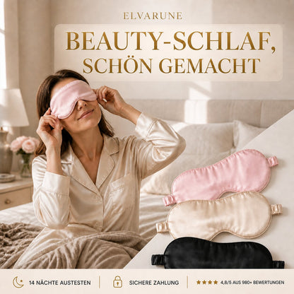 Elvarune™ Seiden-Schlafmaske